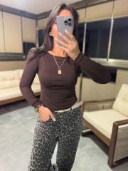 Zr Eskitme Leopar Pantolon