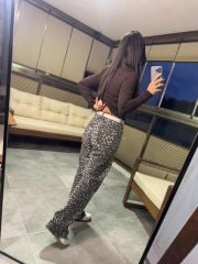 Zr Eskitme Leopar Pantolon