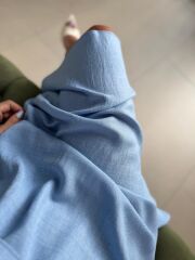 My 3760 Bebe Mavi Midi Bluzlu Elbise