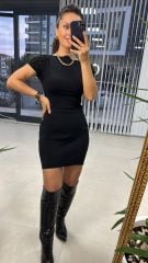 Kol Örgü Çelik Triko Elbise