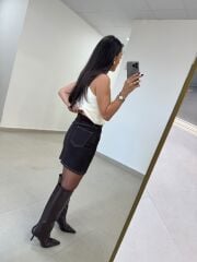 Po 2853 Halter Yaka Yumoş Ekru Bluz