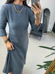 Sg Ant-Blue Bell Knit Dress
