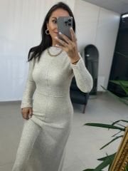 Sg Taş Çan Triko Elbise