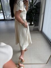 My 3760 Taş Midi Bluzlu Elbise