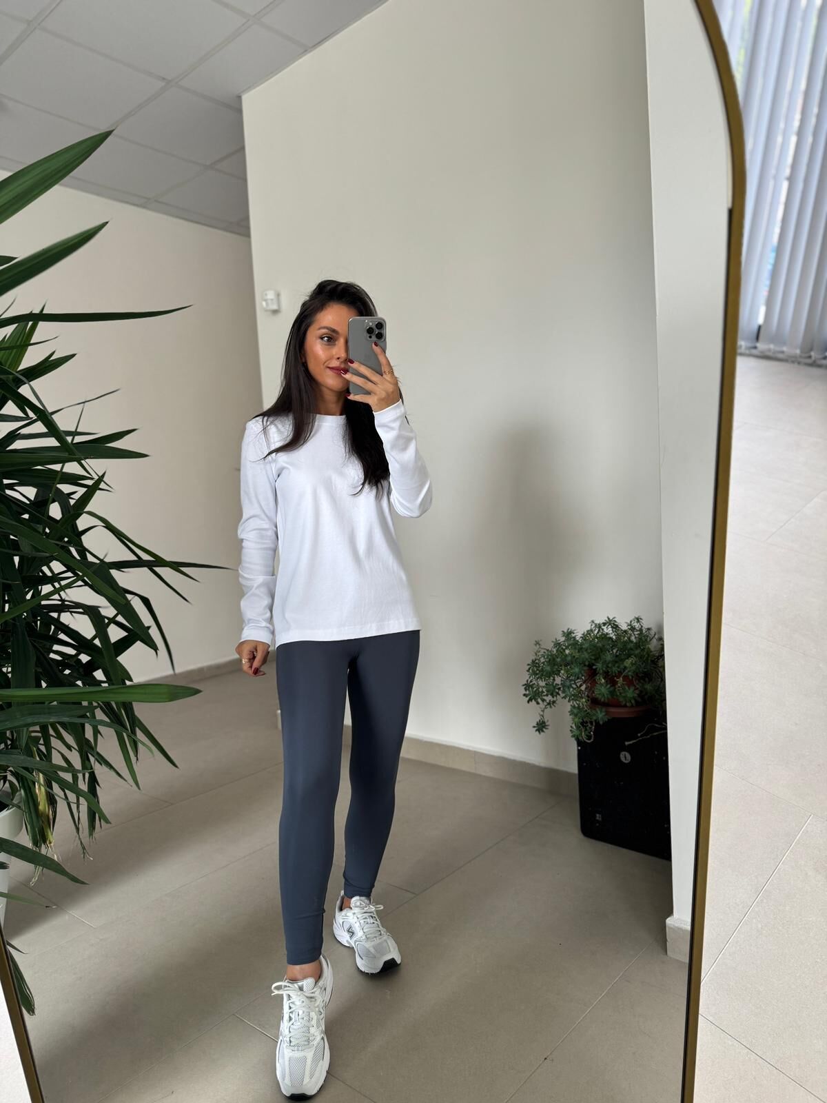 Massi Beyaz Uzun Kollu Bluz