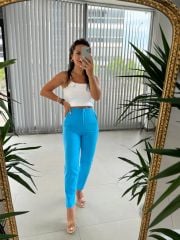 Gk Pensli Mavi Pantolon