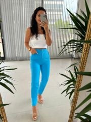 Gk Pensli Mavi Pantolon