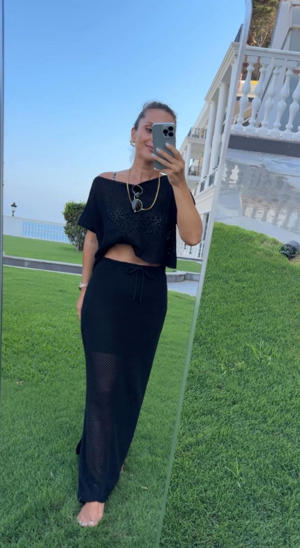 Sv Siyah Triko Ajurlu Takım