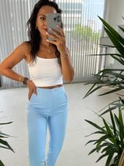 Gk Pensli Bebe Mavi Pantolon