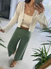 Orj. Marka Bilek Haki Pantolon