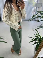 Orj. Marka Bilek Haki Pantolon