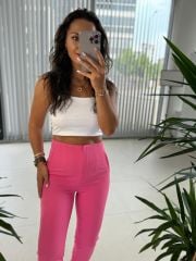 Gk Pensli Pembe Pantolon