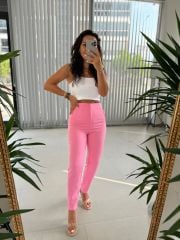 Gk Pensli Şeker Pembe Pantolon