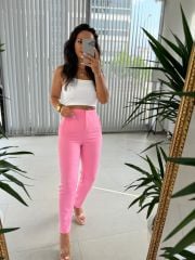 Gk Pensli Şeker Pembe Pantolon