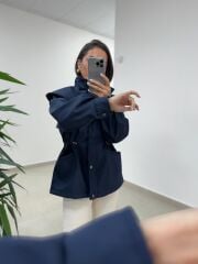 Art 3005 Laci Bel Büzgülü Trençkot