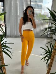 Gk Pensli Hardal Pantolon