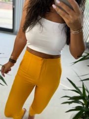 Gk Pensli Hardal Pantolon