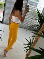 Gk Pensli Hardal Pantolon