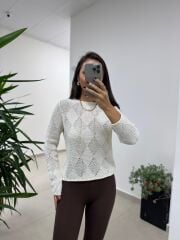 Sv 245014 Ekru Ajurlu Kazak