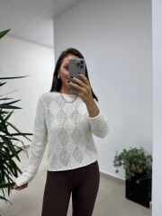 Sv 245014 Ekru Ajurlu Kazak