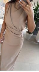 My 3714 Taş Drapeli Kalem Elbise