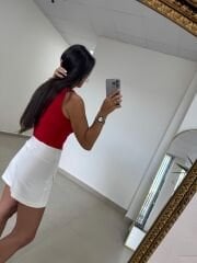 İv 7332 Kırmızı Fitilli Crop
