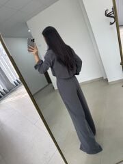 Fp 50960 Duman Üç Düğmeli Gömlekli Takım