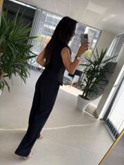 Np 8001 Krinkıl Siyah Yelek Takım