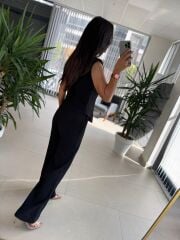 Np 8001 Krinkıl Siyah Yelek Takım