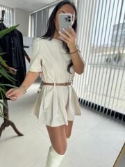 Cr 1609 Bej Kemerli Tulum