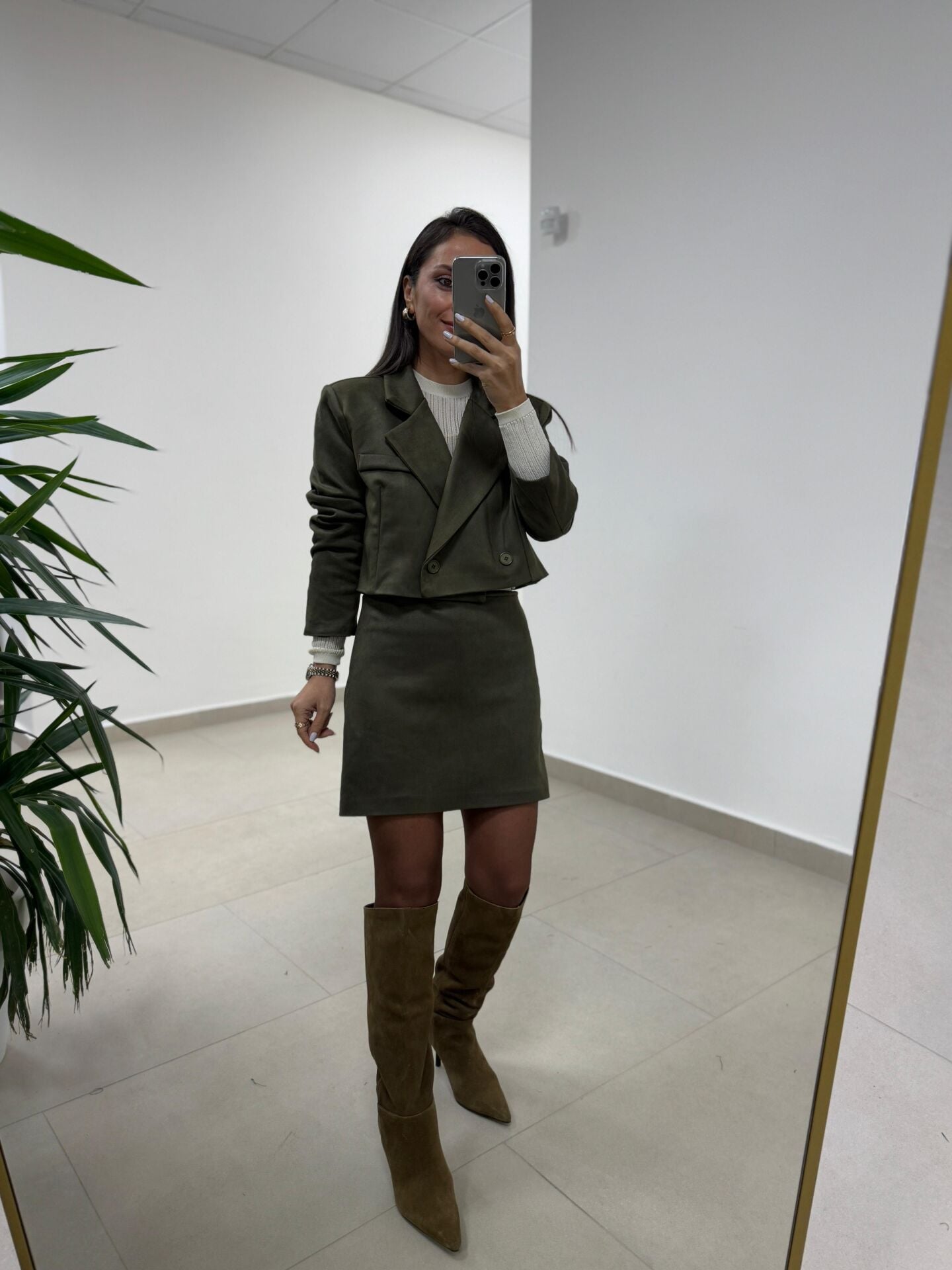 Art 2003 Süet Haki Takım