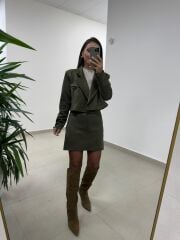 Art 2003 Süet Haki Takım