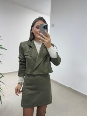 Art 2003 Süet Haki Takım