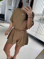 Cr 1609 Camel Kemerli Tulum