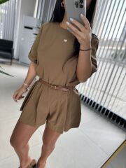Cr 1609 Camel Kemerli Tulum