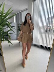 Cr 1609 Camel Kemerli Tulum