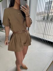 Cr 1609 Camel Kemerli Tulum