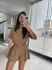 Cr 1609 Camel Kemerli Tulum