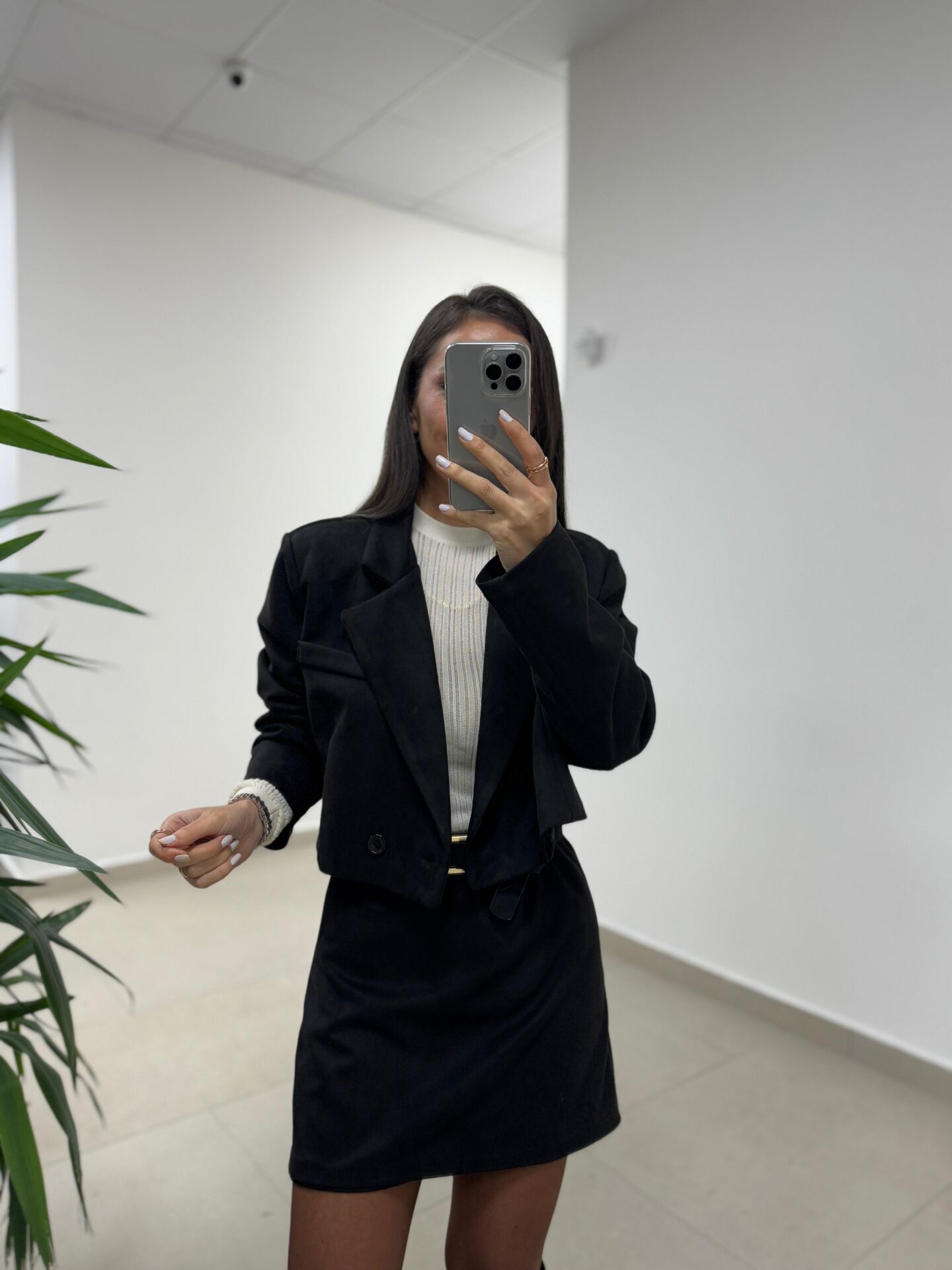 Art 2003 Süet Siyah Takım