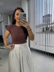 Dv 30938 Kahve Fitilli Body