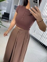 Dv 30938 Kahve Fitilli Body