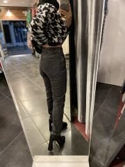 Orj marka antrasit taşlama mom Pantolon