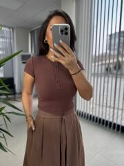 Dv 30938 Kahve Fitilli Body