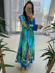 My 3456 Saks Ethnic Pattern Dress
