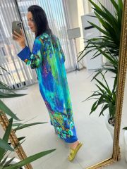 My 3456 Saks Ethnic Pattern Dress