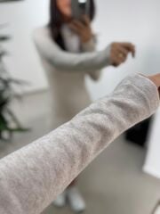 Bb 29339 Yarım Balıkçı Yumoş Vizon Kalem Elbise