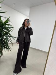 Ml 35021 Paraşüt - Modal Fermuarlı A. Kahve Takım