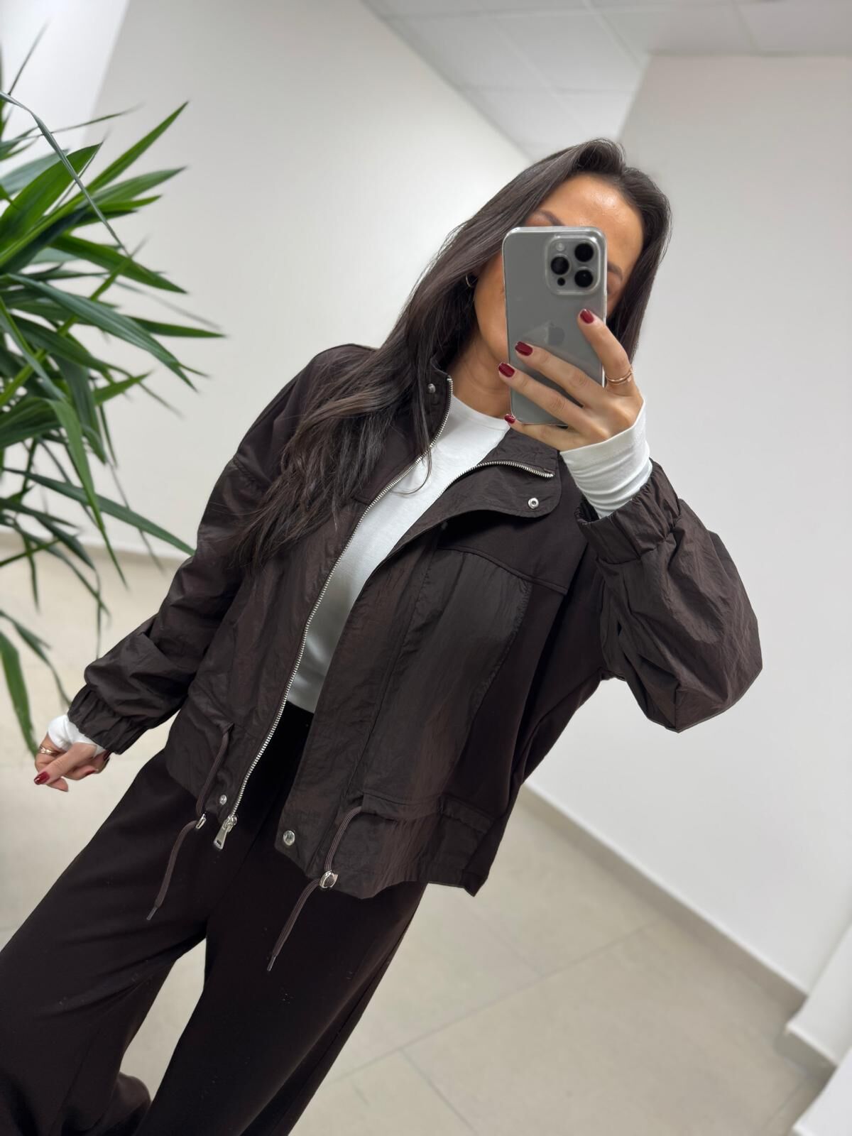 Ml 35021 Paraşüt - Modal Fermuarlı A. Kahve Takım