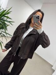 Ml 35021 Paraşüt - Modal Fermuarlı A. Kahve Takım