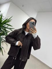 Ml 35021 Paraşüt - Modal Fermuarlı A. Kahve Takım